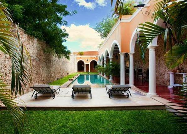 Hotel Hacienda Merida Vip Luaran gambar
